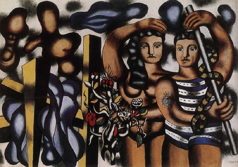 Adam and Eva, Fernard Leger